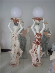 Handcarved Sculpture,Natural Stone Carving,Human Sculpture & Statue,Female Sculpture & Statue​