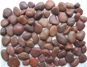 High Polished Red Pebbles