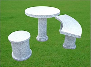 Hot Landscaping Stone Outdoor Table, G603 Grey Granite Tables