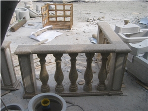 Hot Sell China Yellow Granite Stone Balustrade Railings