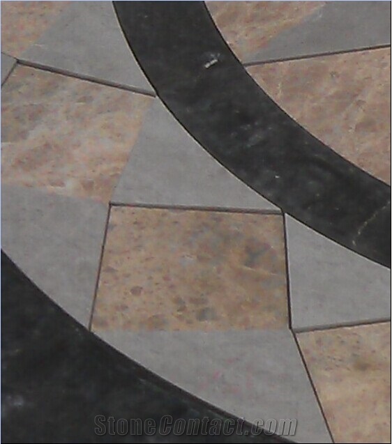 Marble Mosaic Medallion Design, Round Medallion,Floor Medallion