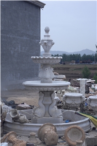 marble water fountain,garden fountain,stone fountain, water fountain.sculptured fountain