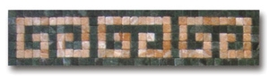 multicolor Marble Mosaic Line, border line