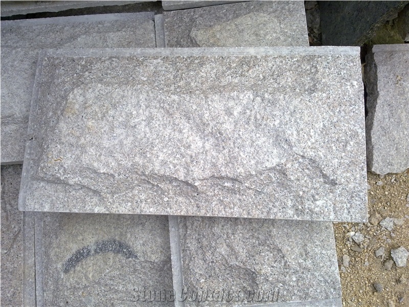 Natural China Grey Granite Mushroom Stone