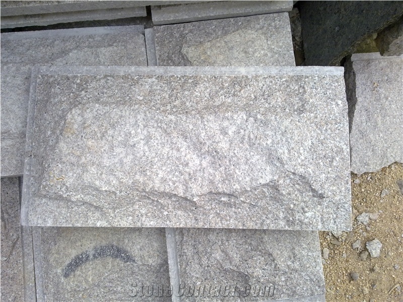 Natural China Grey Granite Mushroom Stone