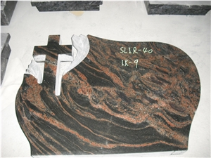 Natural Granite Cross Headstone, Good Quality Monumnet and Tombstone
