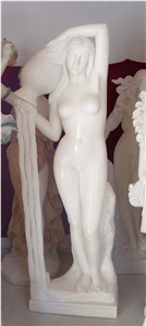 nude women sculptures,western figure statues,outdoor garden sculptures