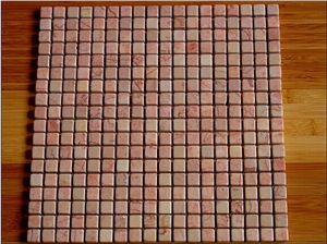 Pink Polished Onyx Mosaic,brick mosaic,wall mosaic,floor mosaic,polished mosaic