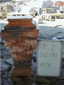Roman Columns,Hand-Carved Onyx Column,Column Base