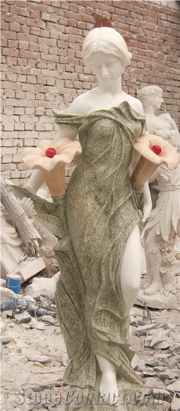 sculpture,woman statues,western human stone carving,