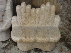 Special Design G682 Yellow Granite Bench