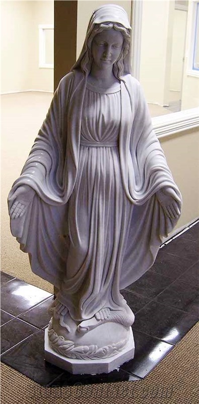 The Virgin Mary Statue & Sculpture,Virgin Mary Stone Carving