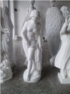 Western Figure Statue, Human Carving Stone Sculpture,White Marble Garden Sculptures