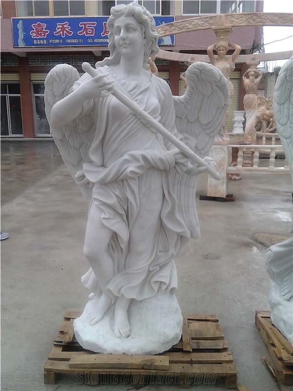 Western Figure Statue,White Angel Sculptures