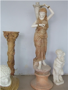 western figure statue,woman sculpture,human stone sculpture