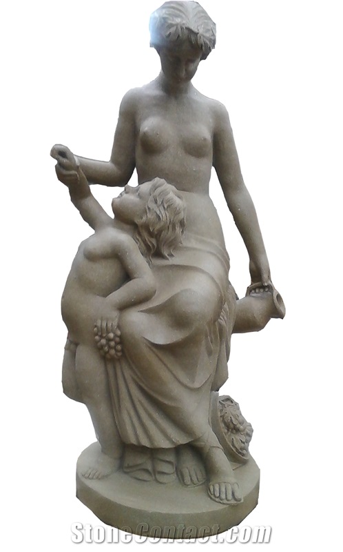 Western Figure Statue,Woman Sculptures,Outdoor Garden Sculpture, Western Woman Stone Sculpture White Marble Sculptures