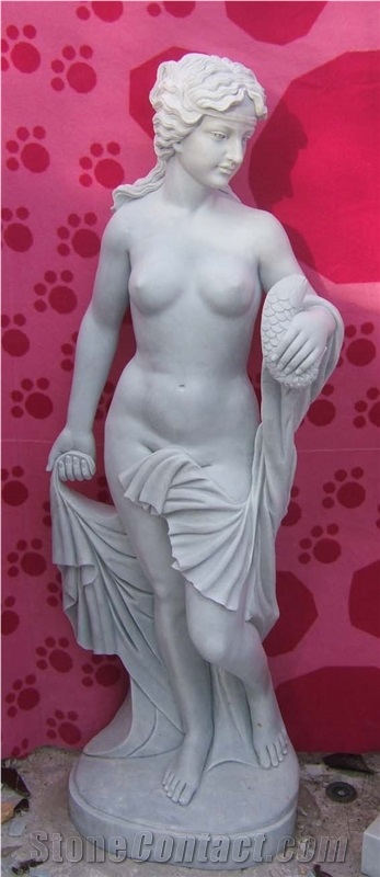 western figure statues,woman sculpture,white marble human stone carving