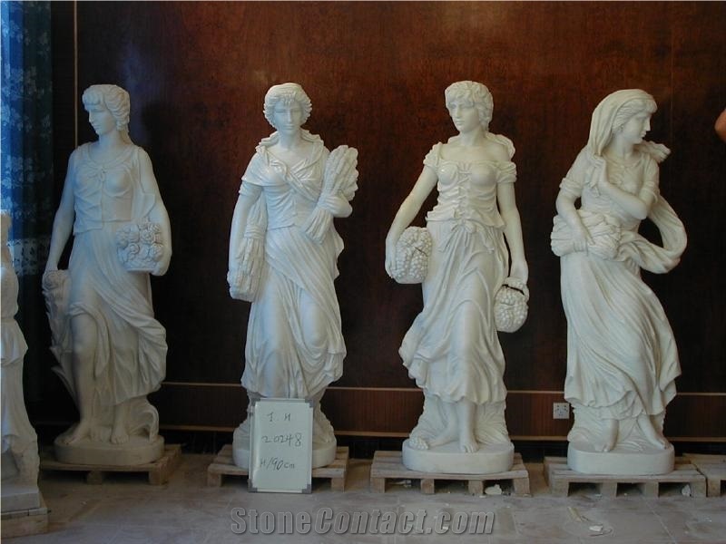 Western statues,humans stone sculptures,woman carving sculptures