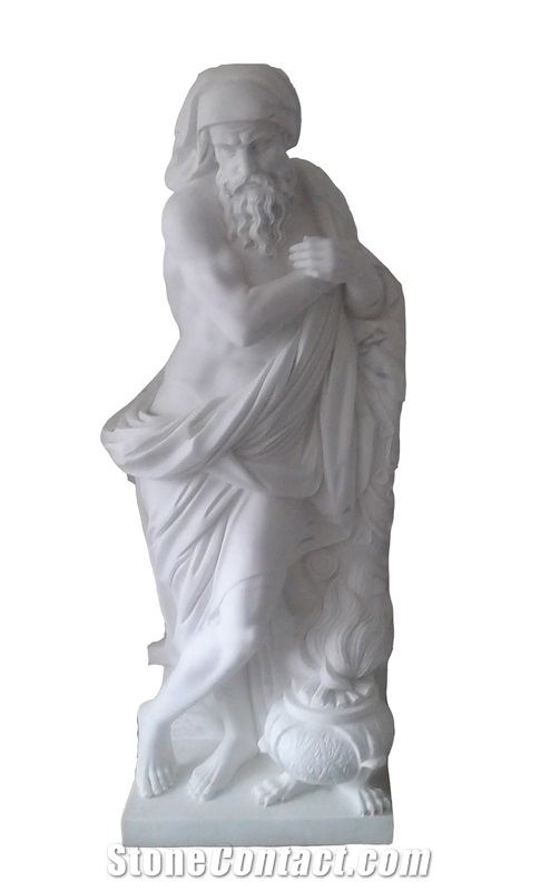 White Marble Figure Sculptures,Outdoor Stone Carving Human Sculpture & Statue