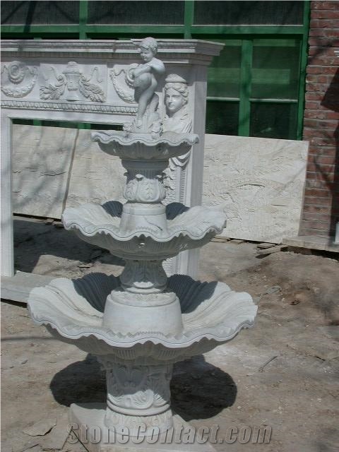 white marble fountains,outdoor garden fountains,children sculptured fountains