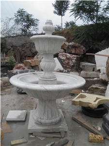 white marble water fountain,garden fountains,stone fountain,Chinese fountain,water foutain