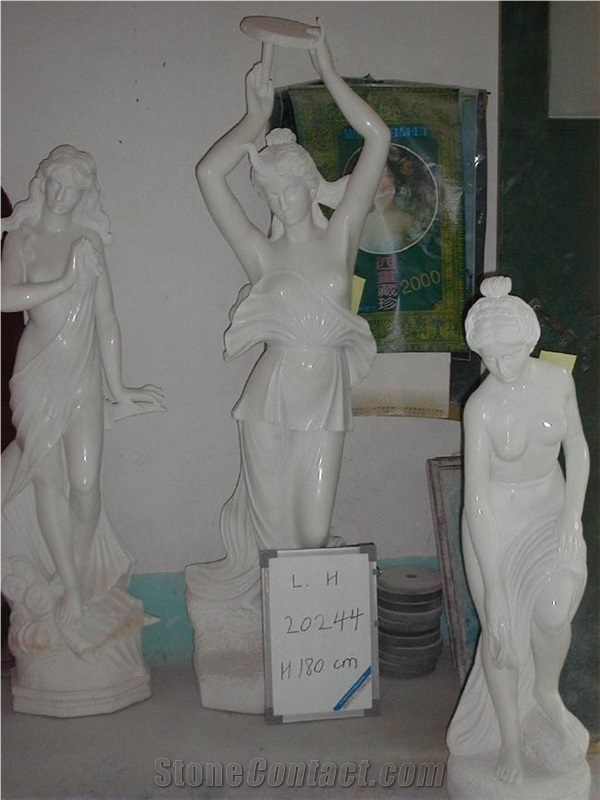 Woman Carving Sculpture,Western Figure Statue,Outdoor Garden Sculpture