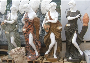 woman sculpture & statues,western figure statues,marble human sculpture,