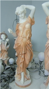 Woman Sculpture,Western Figure Statues,Garden Stone Carving