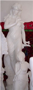 woman sculpture,western figure statues,marble sculptures