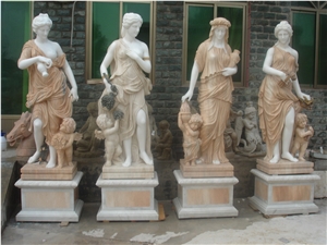 woman statue,mother with children sculpture,garden sculptures