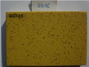 Yellow Artificial Quartz Stone Direct from Factory