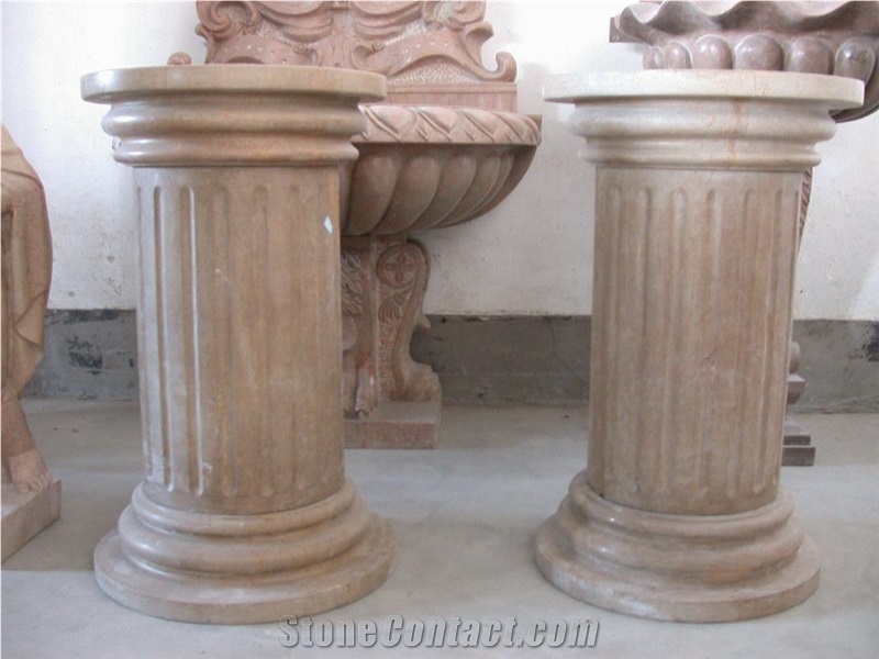 Yellow Marble Column,Roman Column & Pillars