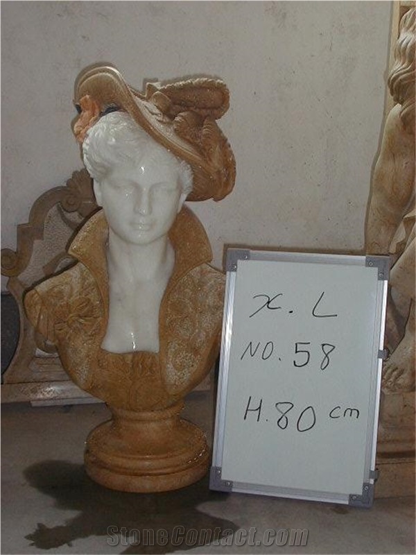 Yellow Marble Statue,Figure Statue