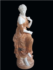 young lady statues,western human sculpture, figure sculptures