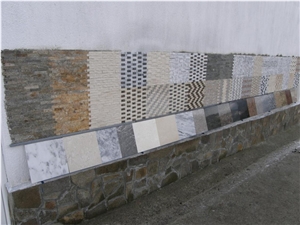 Natural Exposed Stone Split Wall Cladding Panels
