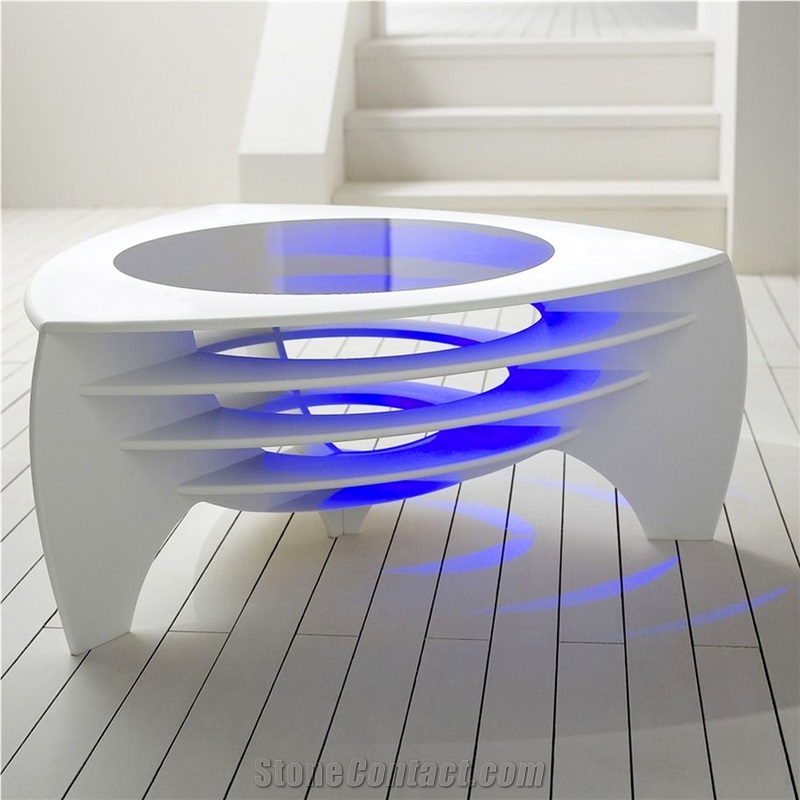 Tw Customized Fancy Office Desk with Led Lighted