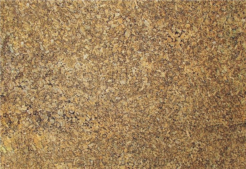 Giallo Fiorito Granite Block, Brazil Yellow Granite