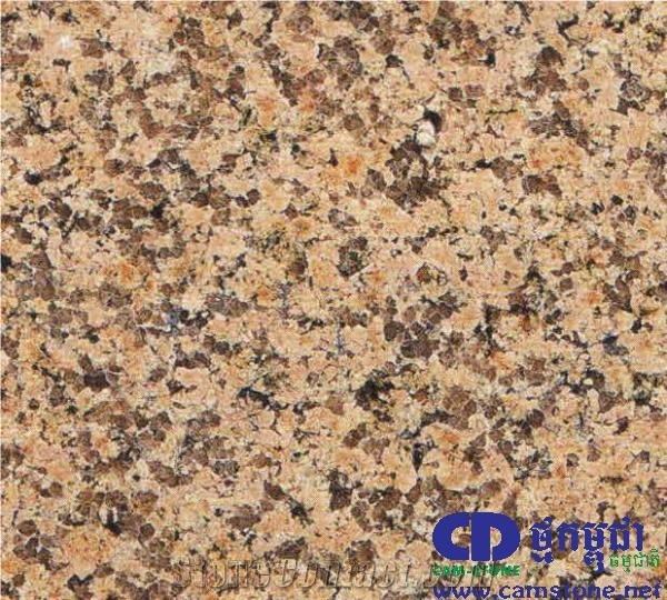 Desert Gold Granite Slabs Tiles Brazil Yellow Granite From