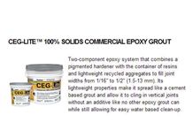 Ceg-Lite™ 100% Solids Commercial Epoxy Grout