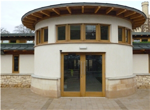Heritage Skills Centre Project with Ancaster Hard White Limestone and Yorkshire Sandstone