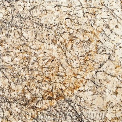 Golden Flakes Granite Slabs & Tiles, Brazil Yellow Granite