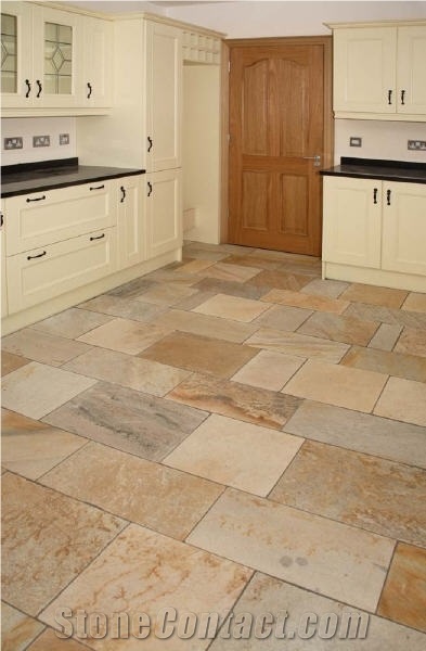 Donegal Quartzite Internal Stone Flooring