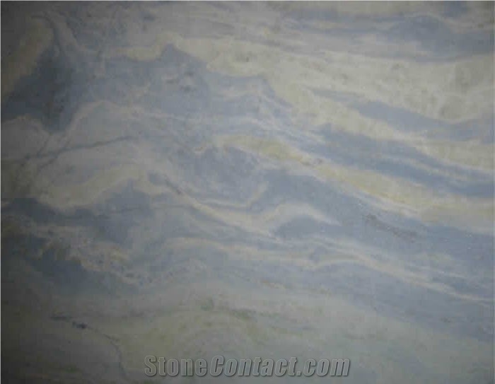 Exotic Blue Ocean Marble Tiles, Slabs