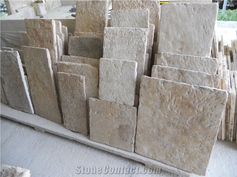 French Limestone Flooring Tiles, Pierre De Bourgogne