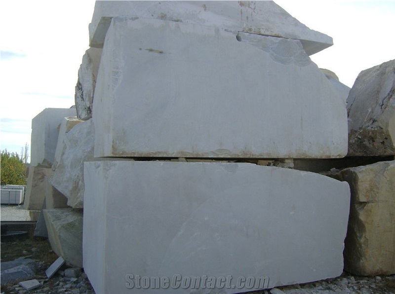 Afyon White Marble Blocks