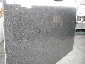 Black Galxy Granite Slabs & Tiles, India Black Granite