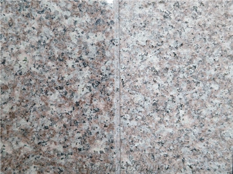 China G664 Granite Tiles & Slab, China Pink-Brown Granite