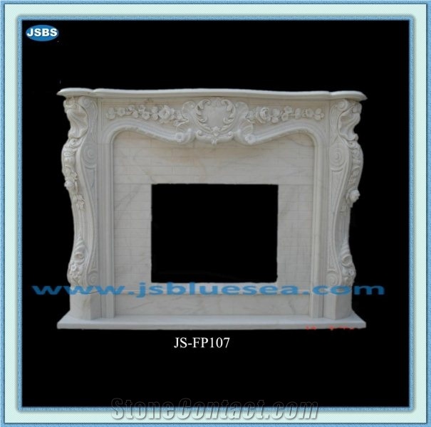 Indoor Freestanding Fireplace Mantel