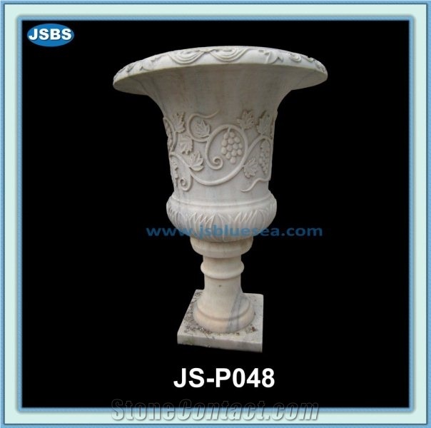 Natural Stone Planters, Natural Marble Planters