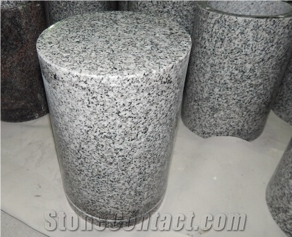 French Style Monument & Tombstone, G603 Granit Monuments, Grey Granite Urn